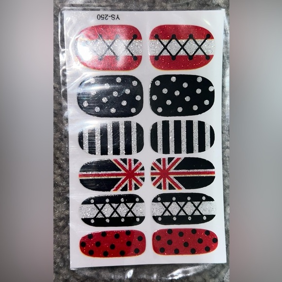 $1 NAIL STICKER WRAPS. NEW. $1 WITH ANY $10 ORDER OR MORE. One sheet - Picture 3 of 14